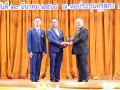 พิธีมอบโล่ประกาศเกียรติคุณสถานศึกษาอาชีวศึกษาต้นแบบด้านคุณธร ... Image 1