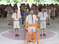 กิจกรรมพิธีทบทวนคำปฏิญาณและสวนสนาม เนื่องในวันคล้ายวันสถาปนา ... Image 1